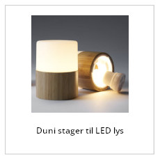 Stager til Duni LED Lys